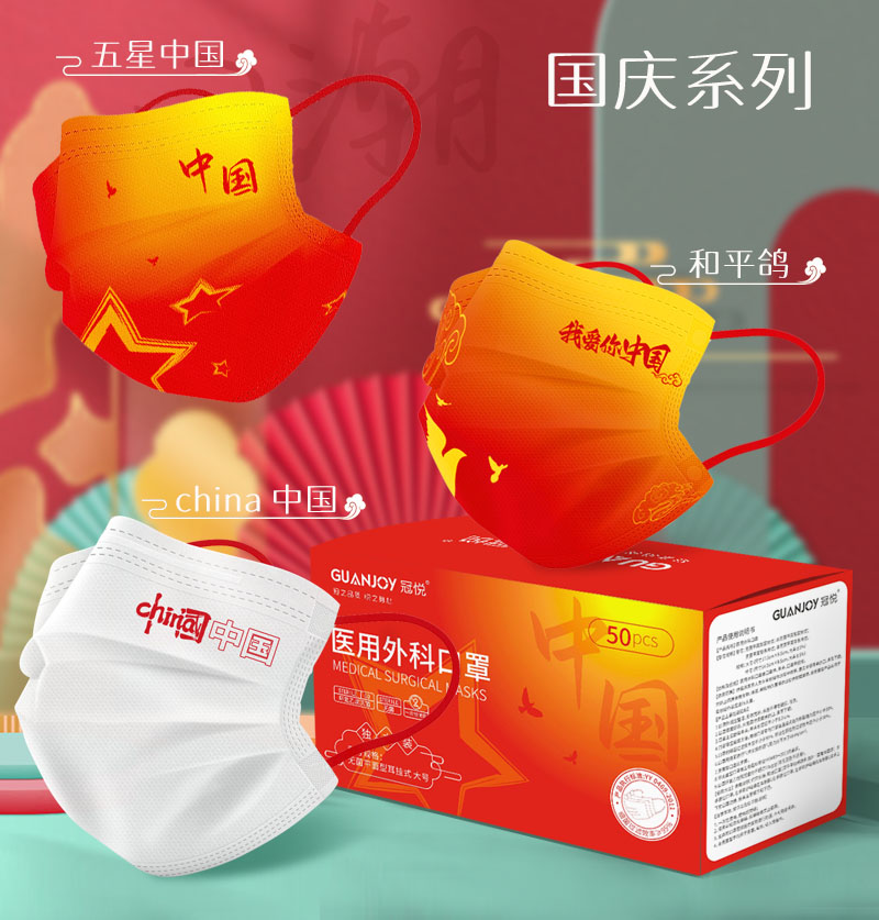 慶國(guó)慶，思源醫(yī)療特推出新款外科口罩！